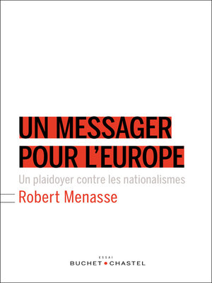 cover image of Un messager pour l'Europe
